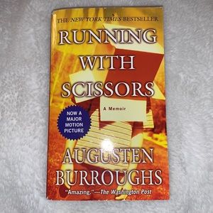 🔥4/$25 🔥 Running with scissors. Book to movie